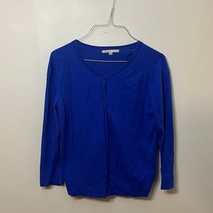 GAP Bright Blue Cardigan
